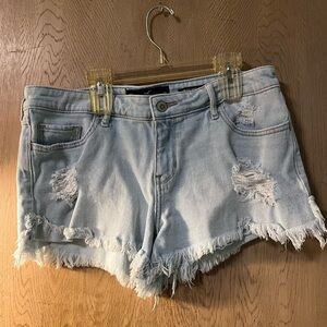 Hollister low rise denim short short